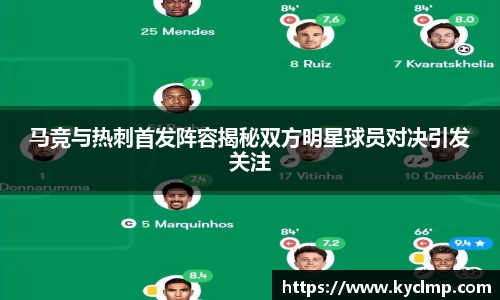 马竞与热刺首发阵容揭秘双方明星球员对决引发关注